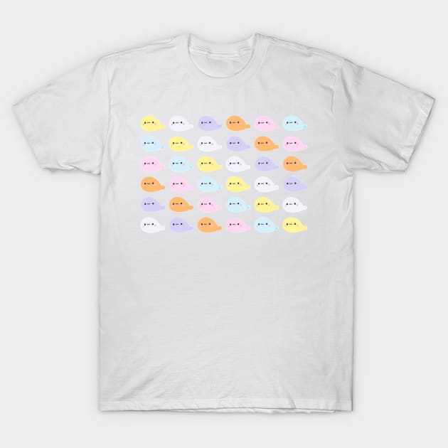 Colorful Seals T-Shirt by peachycrossing